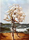 Salvador Dali Famous Paintings - The Ship